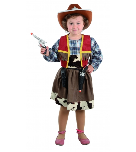 DISFRAZ VAQUERA BEBÉ 3 DISFRAZ VAQUERA BEBÉ